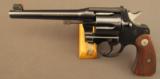 Colt Shooting Master Revolver 38 Spl W/ Factory Letter - 5 of 12