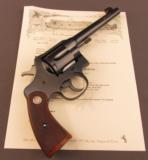 Colt Shooting Master Revolver 38 Spl W/ Factory Letter - 1 of 12