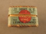 Remington Ammo Box 22 Short Lesmok Hollow Point 1912-1916 - 3 of 7