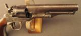 Colt Percussion Revolver Model 1862 Police with Early Hartford Address - 3 of 12