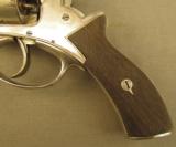 Webley Wedge Frame Revolver Rare Cased Silver Plated - 7 of 12