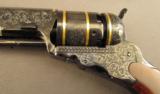 Antique Hand Engraved Colt Paterson revolver 1-100 Built 3rd Generatio - 7 of 12