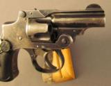 Rare S&W Safety Hammerless Bicycle Gun 3rd Model .32 DA w/ factory Let - 2 of 11