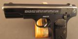 Colt Model 1903 Pocket Hammerless Pistol Built 1925 - 3 of 8