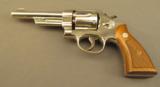 S&W .38/44 Heavy Duty Nickel Revolver with Gold Box (Pre-Model 20) - 4 of 12
