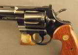 Colt Python With 6 Inch Magnaported Barrel Built 1974 - 6 of 12