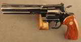 Colt Python With 6 Inch Magnaported Barrel Built 1974 - 5 of 12