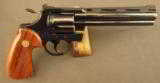 Colt Python With 6 Inch Magnaported Barrel Built 1974 - 2 of 12
