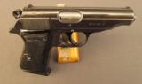 W2 Walther Model PP Pistol (Waffenamt Marked) - 1 of 8