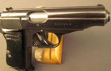 W2 Walther Model PP Pistol (Waffenamt Marked) - 3 of 8