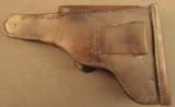 Bulgarian Possible Party leader marked Luger  Holster - 3 of 12