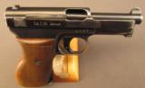 Mauser Model 1934 Pocket Pistol 32 Auto - 1 of 6