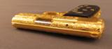Exquisite John Adams Engraved, Gold-Finished Browning .25 Pistol - 7 of 10