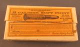 Winchester 33 Cal Ammo Box Trademark Scarce 10-9 Dated - 1 of 6