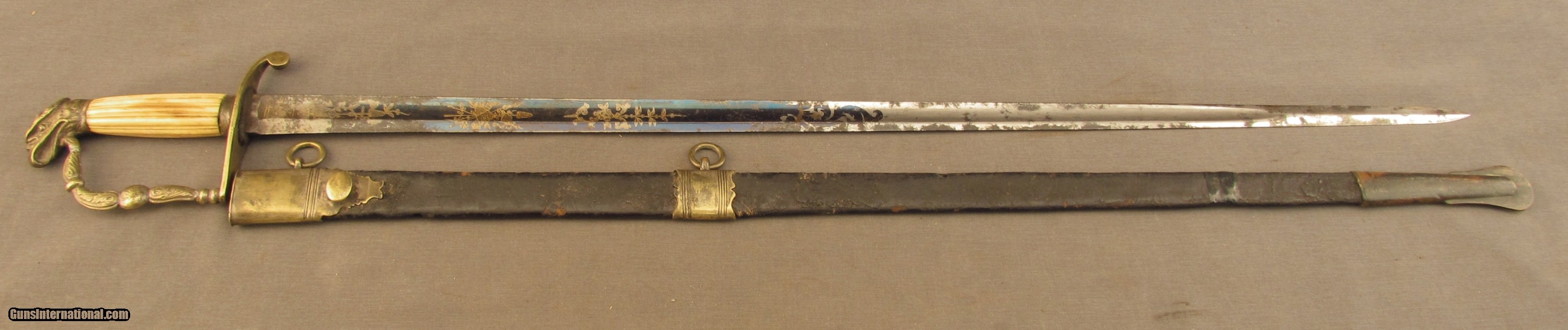 Fancy U.S. Eaglehead Infantry Officers' Sword