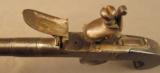British Cannon Barreled Flintlock Turn-Off Pistol by Blair & Lea - 9 of 12