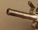 British Cannon Barreled Flintlock Turn-Off Pistol by Blair & Lea - 7 of 12