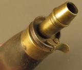 Flattened Horn Powder Flask - 2 of 16