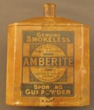 Vintage English Amberite Powder Tin - 1 of 25