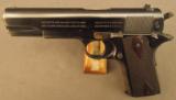 WW1 Colt 1911 45 Auto Pistol Commercial Model Built on Government Fram - 4 of 12