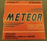 Vintage Meteor Shotshell Box 12 Gauge 1966 - 6 of 6