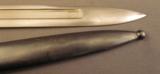 Swiss Model 1889/11 Schmidt Rubin Bayonet & Scabbard - 4 of 6