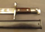 Swiss Model 1889/11 Schmidt Rubin Bayonet & Scabbard - 5 of 6
