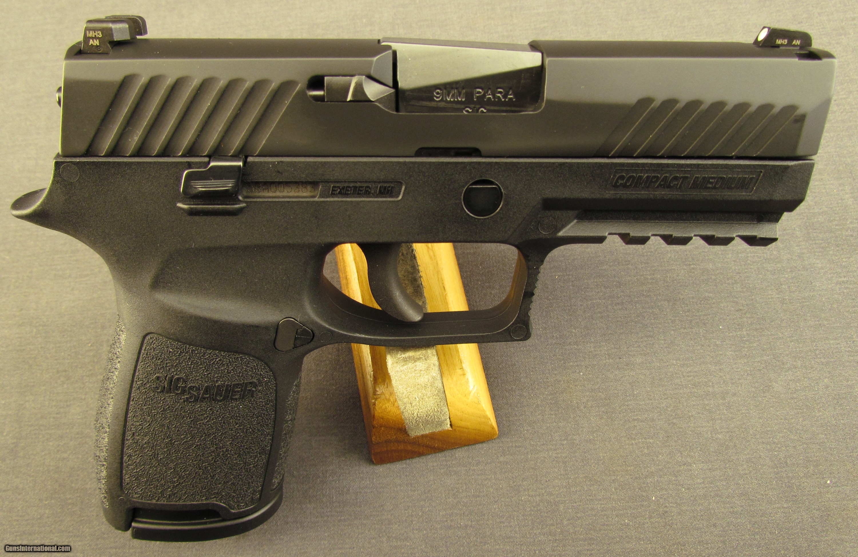 smallest sig 9mm pistol