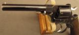 Antique Webley Solid Frame Revolver in Case with label - 6 of 23