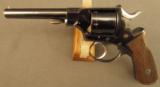 Antique Webley Solid Frame Revolver in Case with label - 5 of 23