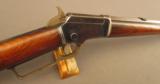 Antique Marlin Model 1892 Rifle in .32 Caliber - 5 of 12