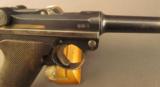 German P.08 Luger Pistol (1920 Rework) - 2 of 12