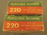 Remington Kleanbore 220 Swift Ammo - 2 of 3