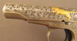 Engraved & Gold Inlaid Remington Model 51 Pistol - 9 of 12