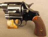 Early 1st Issue Colt Officer's Model Revolver Excellent Condition - 5 of 12