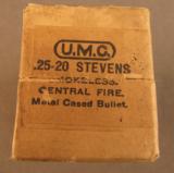 UMC 25-20 Stevens Smokeless Ammo 1890s - 4 of 7