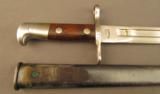 Swiss Model 1889/11 Schmidt Rubin Bayonet & Scabbard - 2 of 7