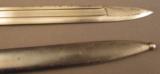 Swiss Model 1889/11 Schmidt Rubin Bayonet & Scabbard - 4 of 7