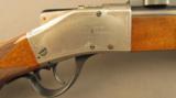 Custom Engraved Sharps Borchardt Varmint Rifle w/ extra 45-70 Barrel - 4 of 12