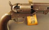 Scarce Colt Model 1849 Hartford-London Pocket Revolver - 3 of 12