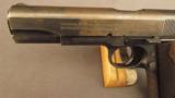 WW1 Colt 1911 Pistol 45 Auto(Black Army) - 4 of 10