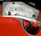 Custom Sharps Borchardt Varmint Rifle Engraved by Hiptmayer - 1 of 12