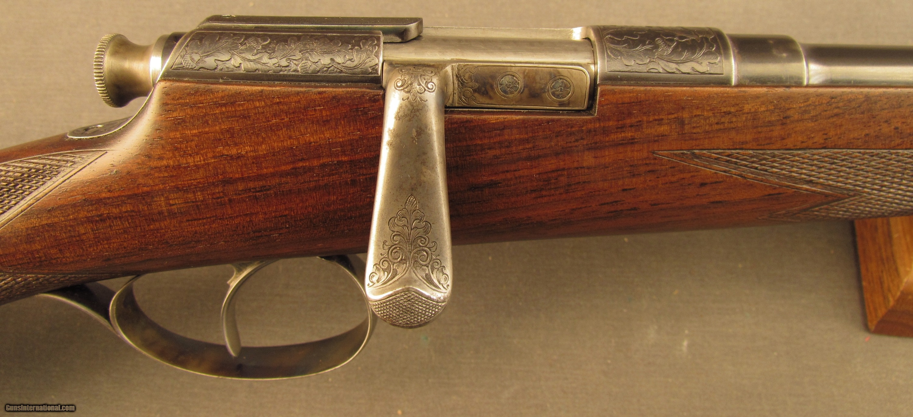 Austrian Single Shot Sporting Rifle by Springer of Vienna