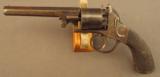 Civil War Era Bentley Double Action Revolver with St. Louis Retailer S - 5 of 12