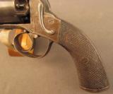 Civil War Era Bentley Double Action Revolver with St. Louis Retailer S - 6 of 12