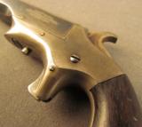 Rare Antique Southerner Derringer Iron Frame Brown & Company Marked - 7 of 12