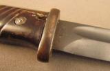 WW2 German Kar.98k Bayonet with Frog - 4 of 11