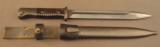 WW2 German Kar.98k Bayonet with Frog - 1 of 11