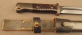 WW2 German Kar.98k Bayonet with Frog - 2 of 11