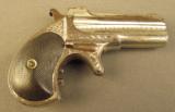 Engraved Belgian Copy of a Remington-Elliot O/U Derringer - 1 of 8